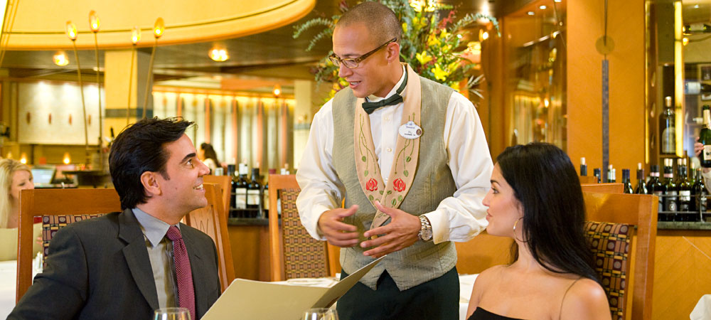 Guests Seated at Napa Rose Restaurant