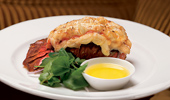 A lobster tail.