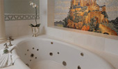 Whirlpool tub.