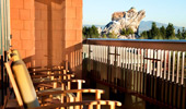 View to Disney California Adventure Park from this Mount Whitney Signature Suite balcony