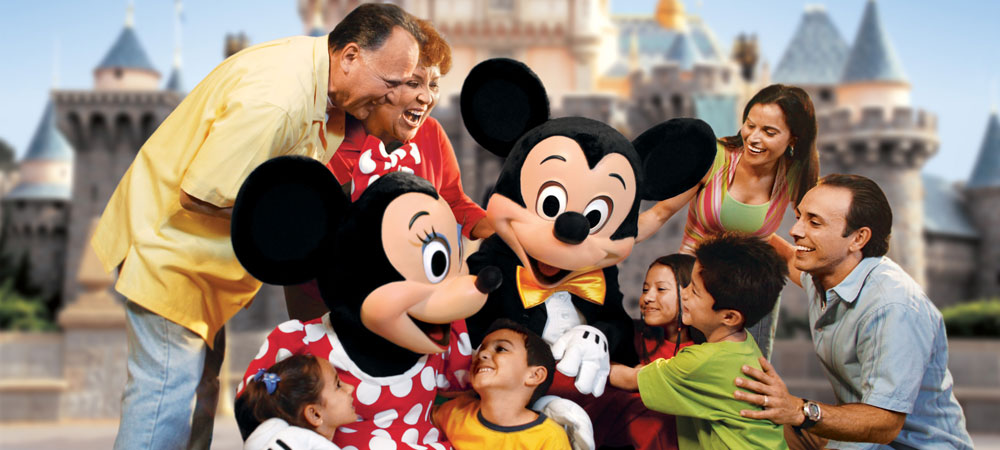 Mickey and Minnie and Guests