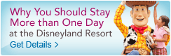 Why You Need to Stay More than One Day at the Disneyland Resort